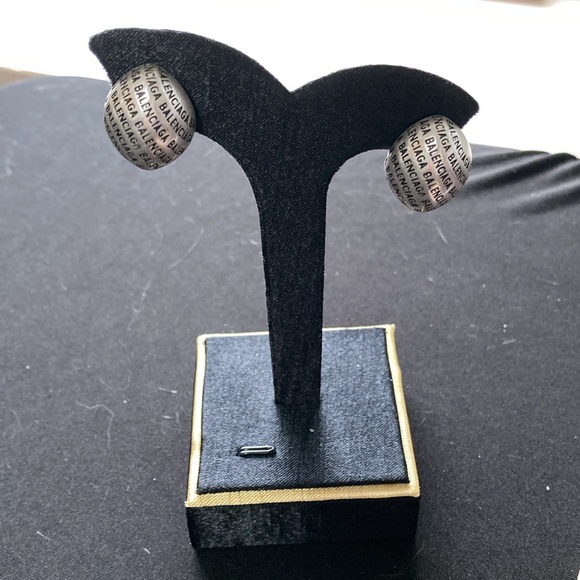 Balenciaga stud earrings - Picture 1 of 6